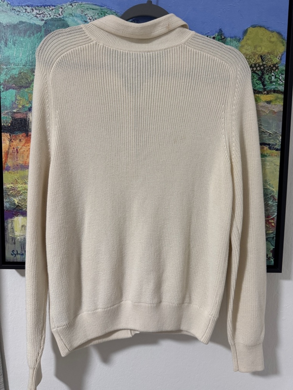 Margaret O’Leary Joey Jacket. Off White. Like New - Picture 4 of 7